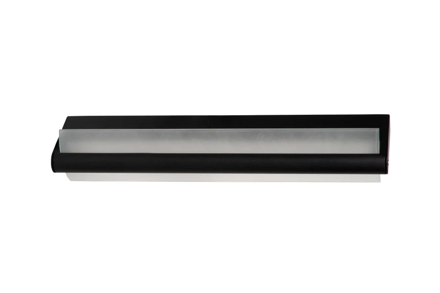 Lucide WANDA - Wall light Bathroom - LED - 1x15W 3000K - IP44 - Black - turned off